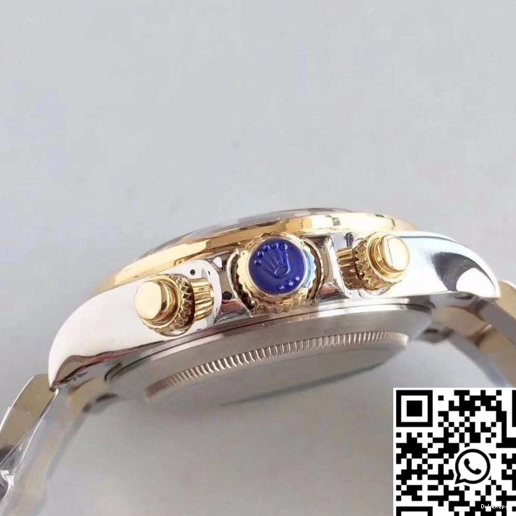 Factory Dial 18K Yellow 3A Wrapped Cosmograph Rolex Daytona Gold 116503 Blue 1013